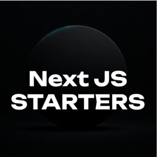 NextJs Starters — Your shortcut to production-ready apps